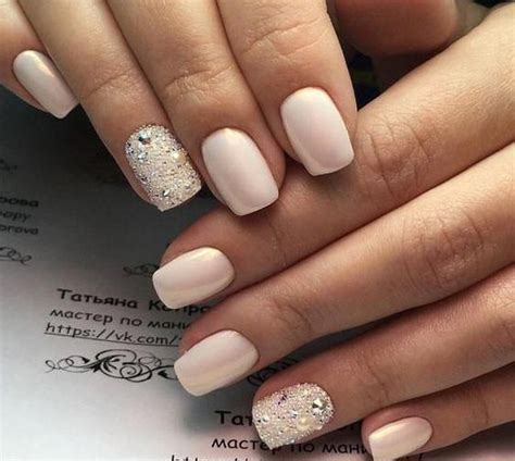 Champagne Wedding Nails Weddingnailart Bride Nails Wedding Nail Art