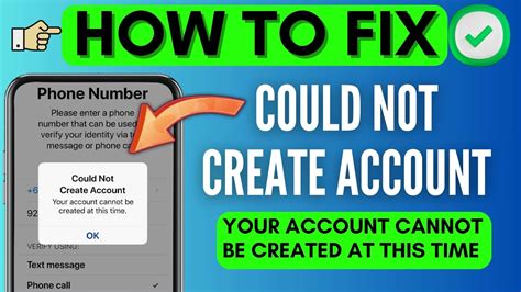 [7 Ways] Fix Could Not Create Account At This Time On Iphone Ipad