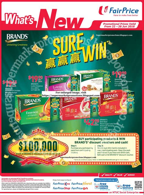 Ntuc Fairprice Fairprice Supermarket Promotion Ntuc Fairprice Brands Promotion 22 28 June