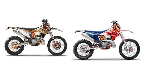 Motorrad Vergleich Ktm Exc Tpi Erzberg Edition Vs Ktm Exc