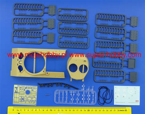 M A W Hvss Early Type D Turret T Track Model Do Sklejania
