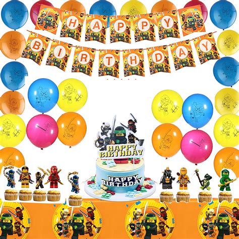 Buy Ninja Birthday Party Supplies Anime Party Supplies Ninja Birthday