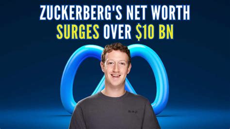 Zuckerbergs Net Worth Surges Over 10 Bn