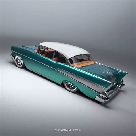 Chevy Bel Air Tri Five Surely Belongs On The Digital Cover Of