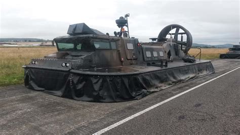 Royal Marines Griffon 2000tdx Landing Craft Air Cushion Hovercraft