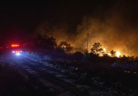 Southern California Wildfire Prompts Evacuation Order For Thousands As