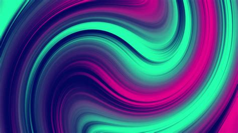 Neon Wavy Line Cyan Background 40517491 Stock Video at Vecteezy