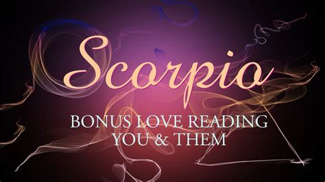 Scorpio Tarot Love ♏️ You Will Receive An Apology Scorpio An Important