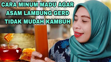 Minum Madu Agar Asam Lambung Gerd Tidak Mudah Kumat Inilah Madu Yang