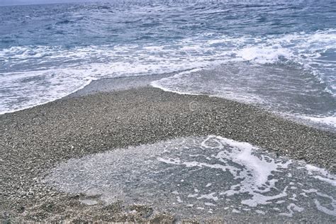 Beach of Zlatni Rat in Brac Island. Croatia Stock Image - Image of ...