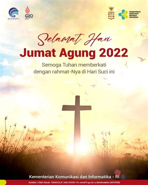 Selamat Hari Jumat Agung 2022 Tuhan Memberkatimu Katolik Berkat