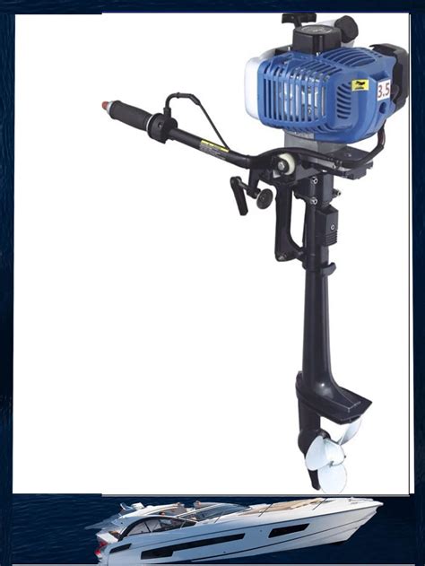 2017 Hot Sale Popular Air Cooled Anqidi 3 5HP 2Stroke Marine Outboard