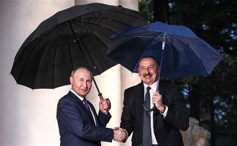 Meeting With President Of Azerbaijan Ilham Aliyev • President Of Russia