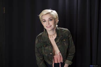 Classy Babe Skye Blue Strips Showing Naked Tits Photos