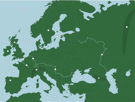 Physical Features of Europe and Russia Diagram | Quizlet