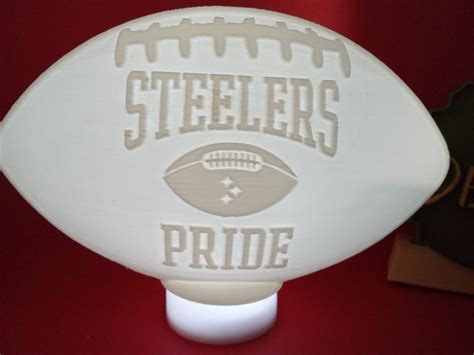 Stl File Pittsburgh Steelers Ver Nfl Football Light D Printing