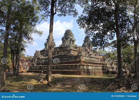 Templo De Takeo Camboya Imagen De Archivo Imagen De Religioso 37699385