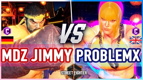 Sf Mdz Jimmy Ryu Vs Problemx Marisa Street Fighter Youtube