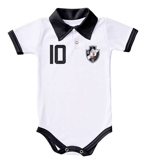 Body Vasco Polo Branco Torcida Baby Cia Beb