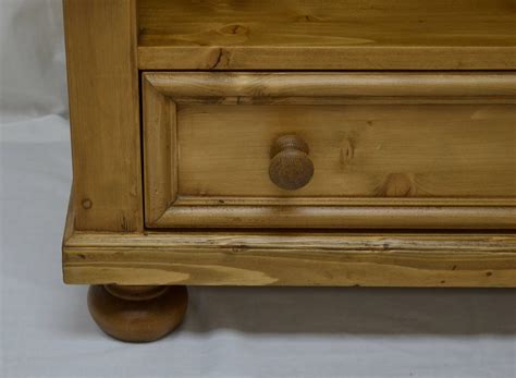 Pine Bookcase with Drawer at 1stDibs