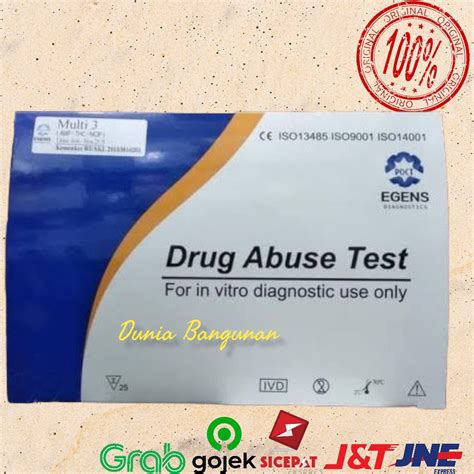 Jual Egens Multi Panel Drugs Tes Isi Alat Test Narkoba Parameter