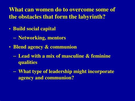 Ppt Through The Labyrinth How Women Become Leaders Powerpoint