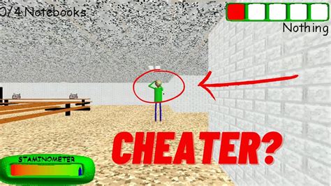 Baldi Peeking At You While Playing Hide And Seek Easter Egg Baldi S