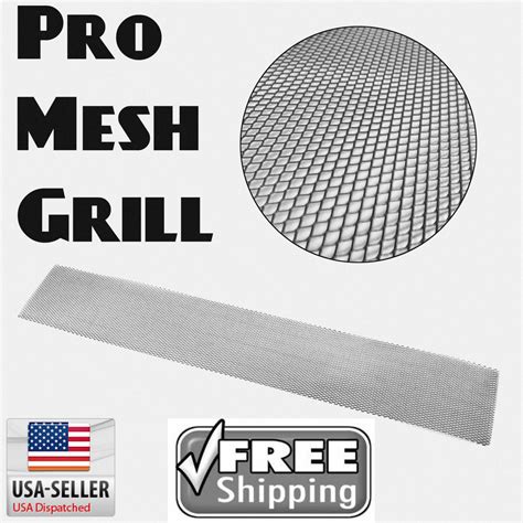 Universal Black Aluminum Honeycomb Mesh For Your Custom Grill Grille