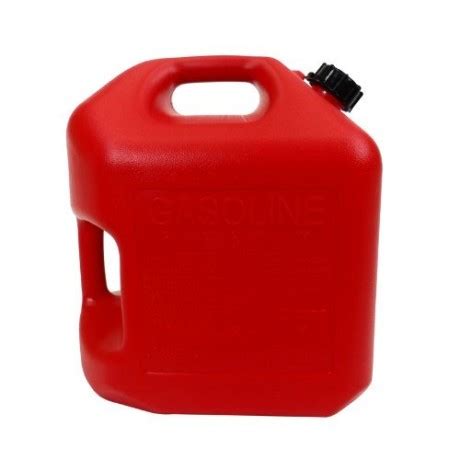 Red Plastic Gas Container 5 Gallon - DNI Trinidad