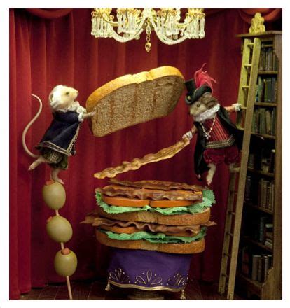 Dinner for Schmucks Mice Dioramas | Miniature mice and other mouse ...