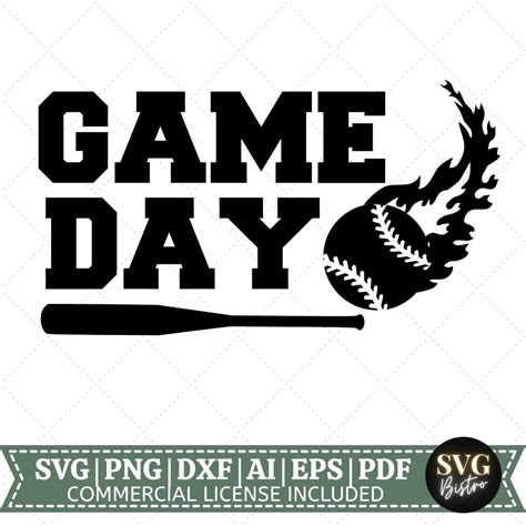 Game Day SVG Baseball SVG Softball SVG Softball Shirt - Etsy