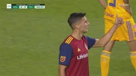 Damir Kreilach Del Real Salt Lake Festej El Contra Tigres Anulado