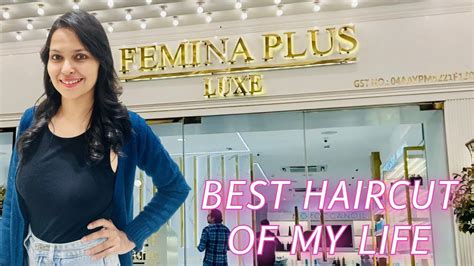 Long To Short Hair Transformation Hair Cut Vlog Femina Plus Salon