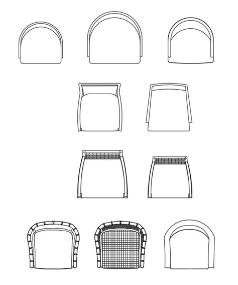 Chair plans are given in this Autocad drawing file. Download now. - Cadbull