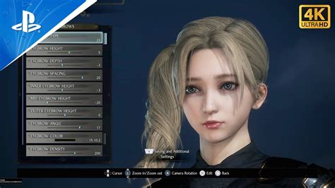 Nioh 2 Cute Female Character Creation Code Ps5 2 Youtube