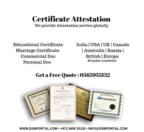 Certificate Attestation In India Get Your Documents Attested For Dubai