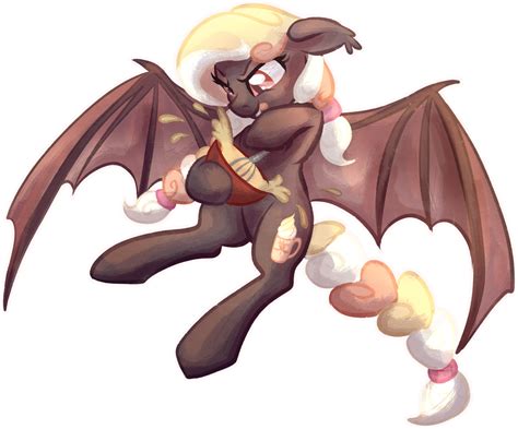 Safe Artist Tiothebeetle Oc Oc Macaron Dreams Bat Pony