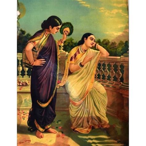 Canvas Damayanti Smooth Finish Oil Painting, Size: 15 X 18inch(l X W) at Rs 5500 in Lucknow