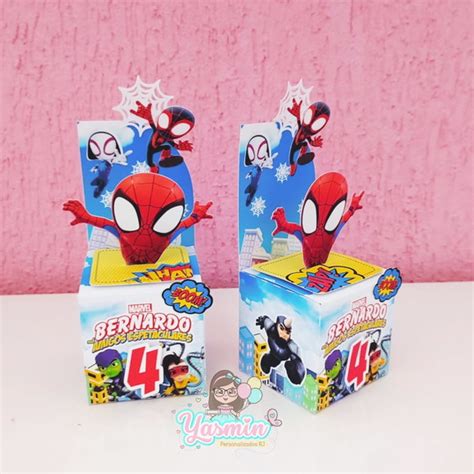 Kit Festa Spidey e Seus Amigos Espetaculares 15 Ítens Elo7