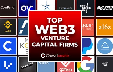 Top Web3 Venture Capital Firms Crowdcreate