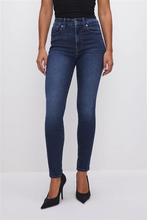 Always Fits Good Legs Skinny Jeans Indigo446 Good American