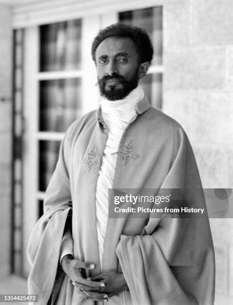 Emperor Haile Selassie Of Ethiopia Foto E Immagini Stock Getty Images