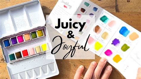 Kristy Rice Art For Joy S Sake Watercolour Paint Set Unboxing And