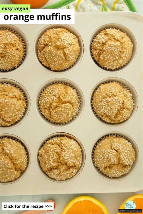 Vegan Orange Muffins