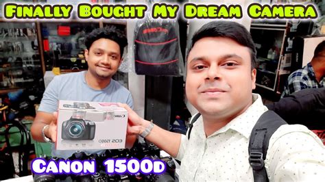 Finally Bought My Dream Dslr Camera Canon 1500d Canon1500d Youtube