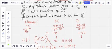 SOLVED:Potassium peroxide is composed of 70.96 % K and 29.04 % O. Each peroxide ion has a net ...