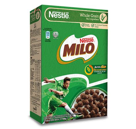 Whole Grain Chocolate MILO® Breakfast Cereal | MILO® Philippines