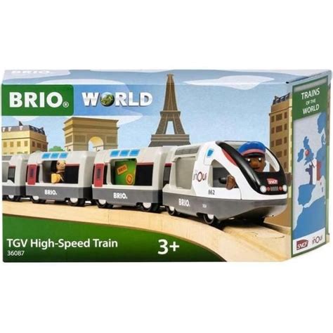 Train Tgv Inoui Sncf Brio Circuit En Bois D S Ans