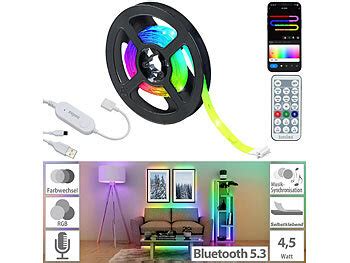 Luminea Home Control Led Strip Smarter Usb Rgb Ic Led Streifen