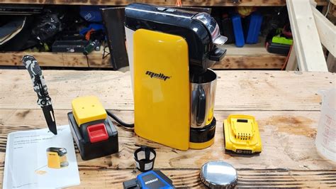 Dewalt 20V Cordless Coffee Maker YouTube